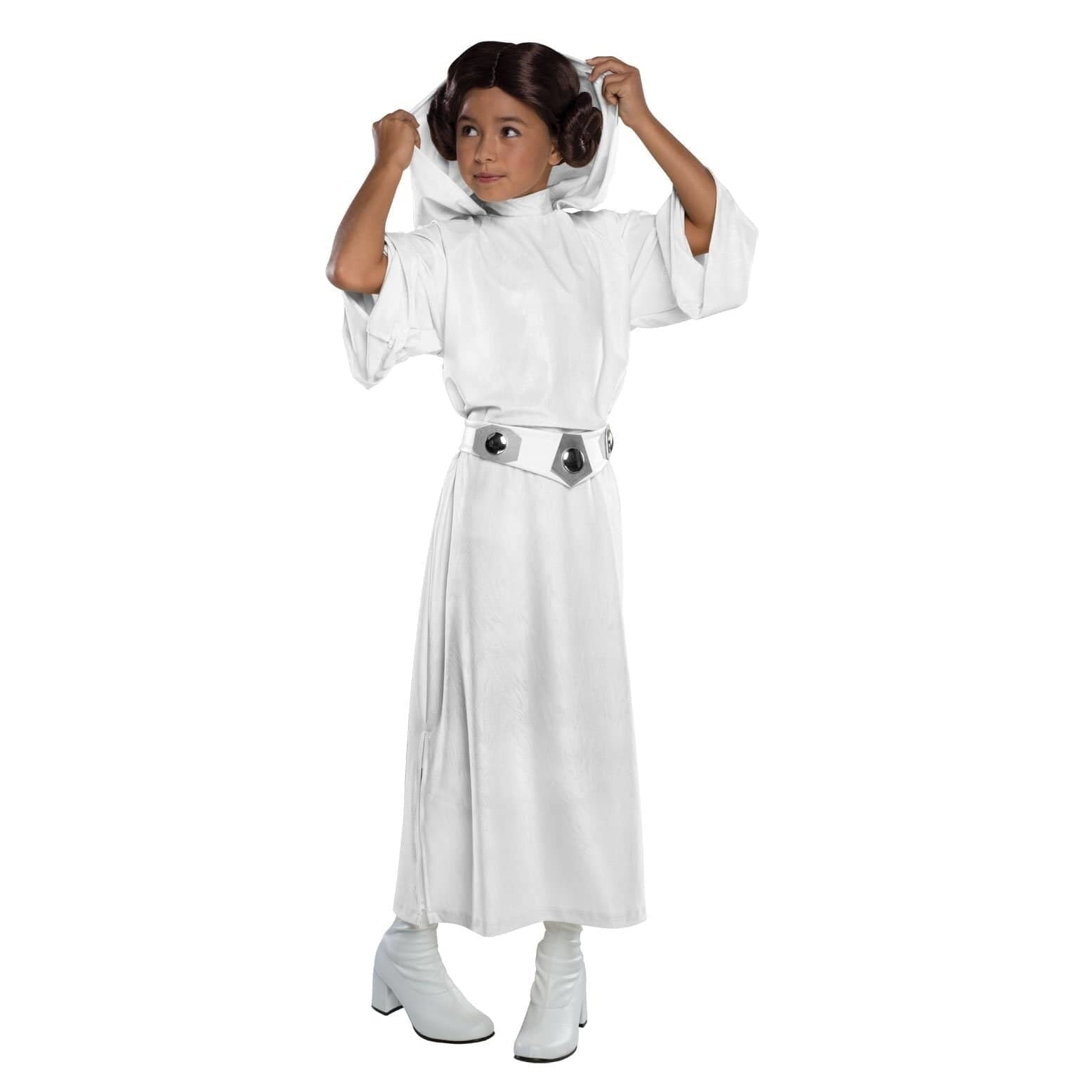 Princess Leia Deluxe Girls Costume 1