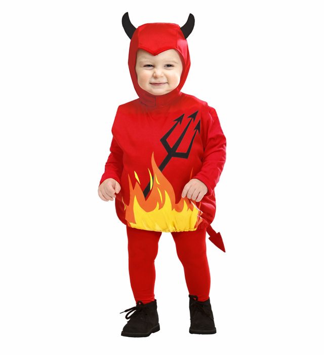 Devil  Jumpsuit, Headpiece 