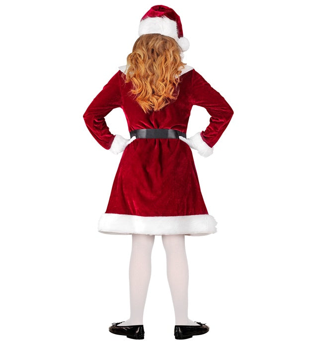 Mrs. Claus  Dress, Belt, Hat 