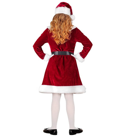 Mrs. Claus  Dress, Belt, Hat 
