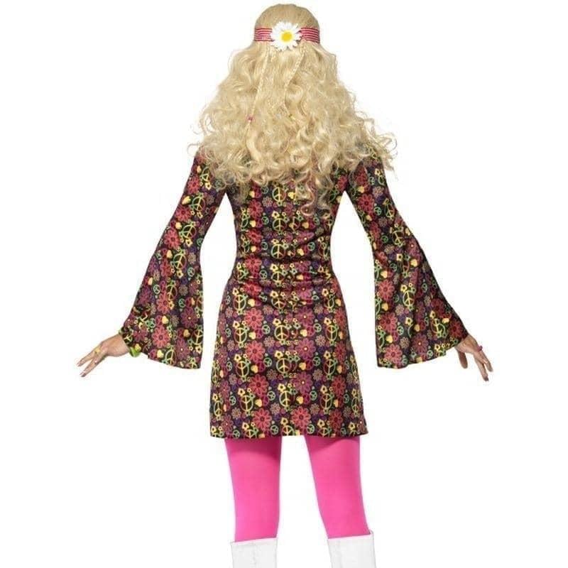 1960s CND Costume Ladies Hippy Floral Dress 2