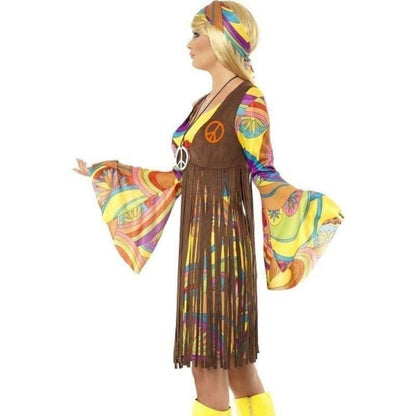 1960s Groovy Lady Costume – Psychedelic Retro Outfit for Adults 3