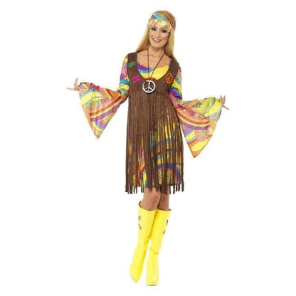 1960s Groovy Lady Costume – Psychedelic Retro Outfit for Adults 4