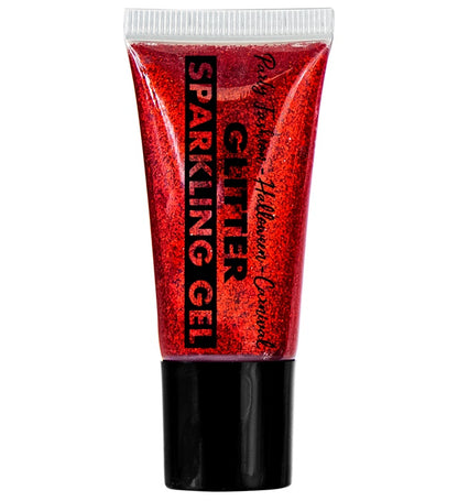 Shimmering Gel In Dispenser Tube - Red - 25 Ml