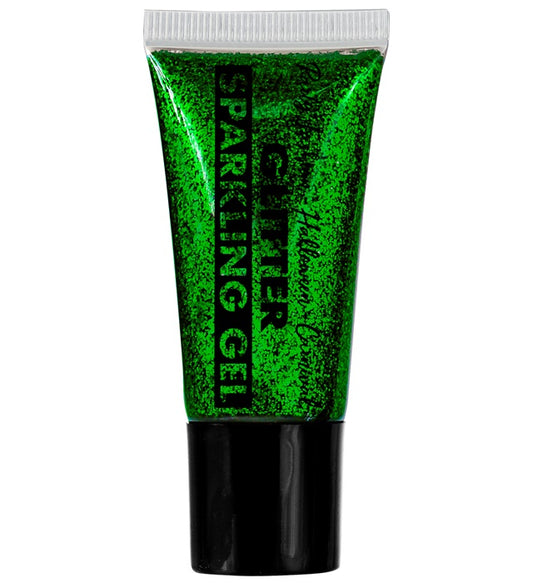 Shimmering Gel In Dispenser Tube - Green - 25 Ml