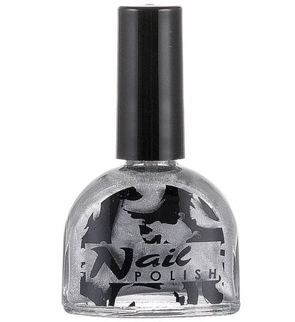 Silver Nail Polishes Display Box-7 Ml