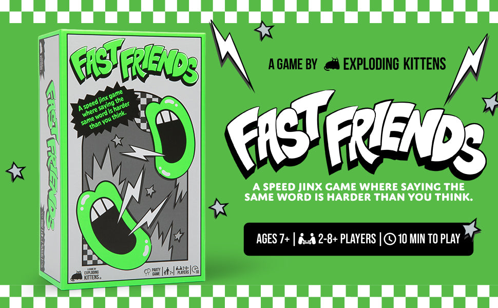 Fast Friends Card Game