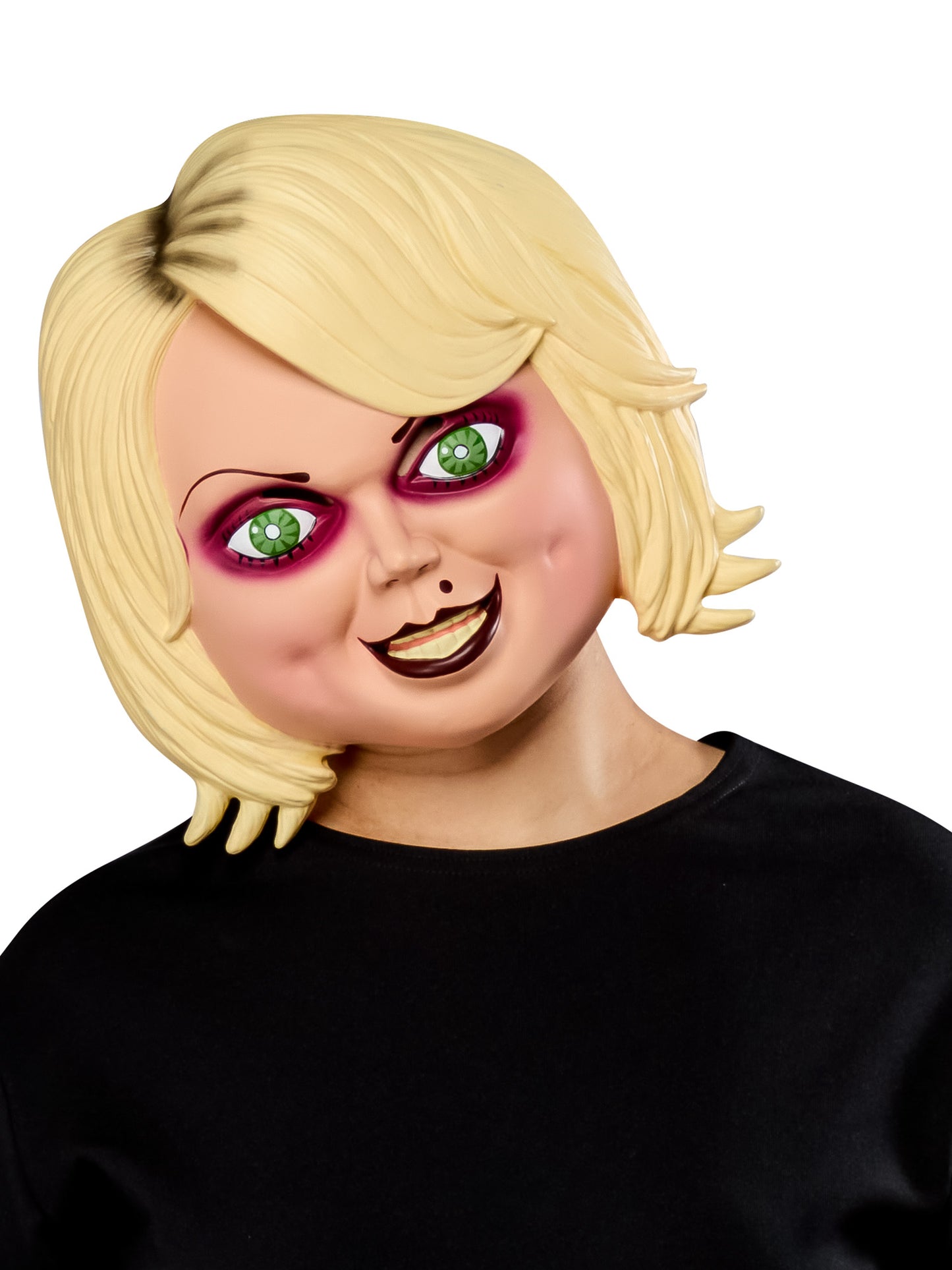 Bride of Chucky Tiffany Formed Plastic Half Mask 5