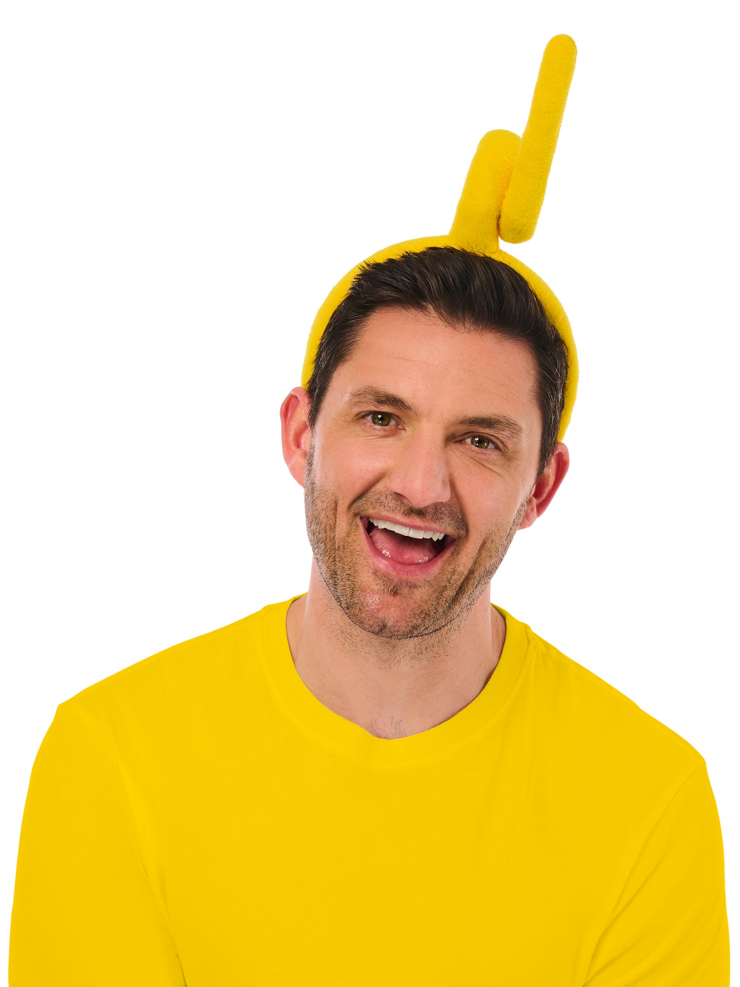 Teletubbies Adult Deluxe Plush Laa-Laa Headband Yellow 1