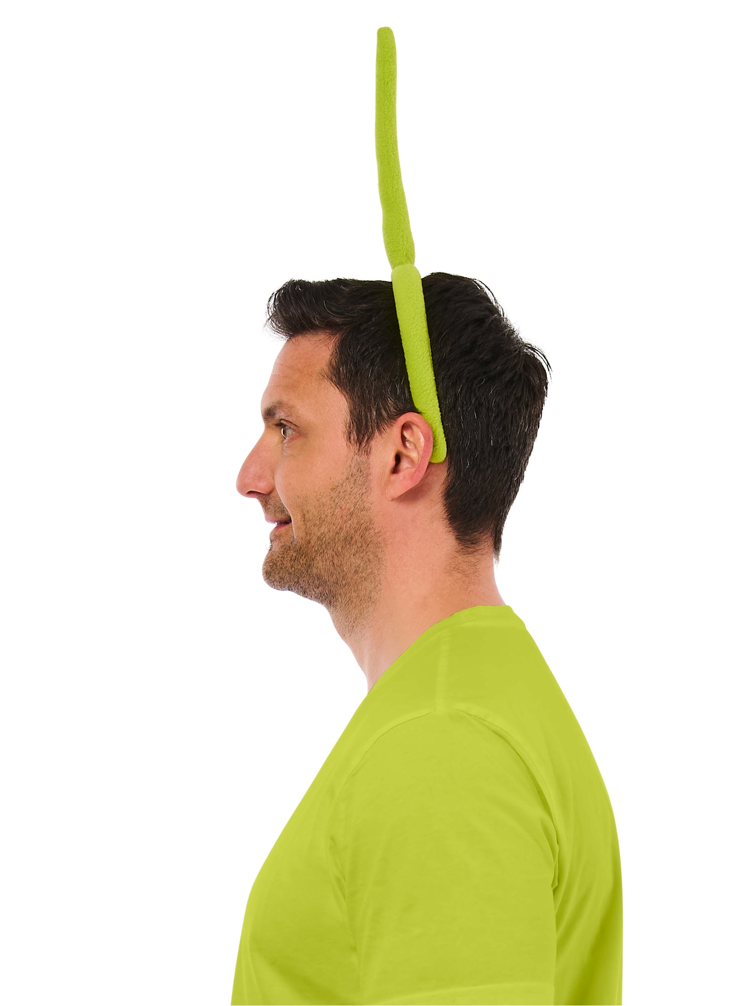 Teletubbies Adult Deluxe Plush Dipsy Headband Green 2