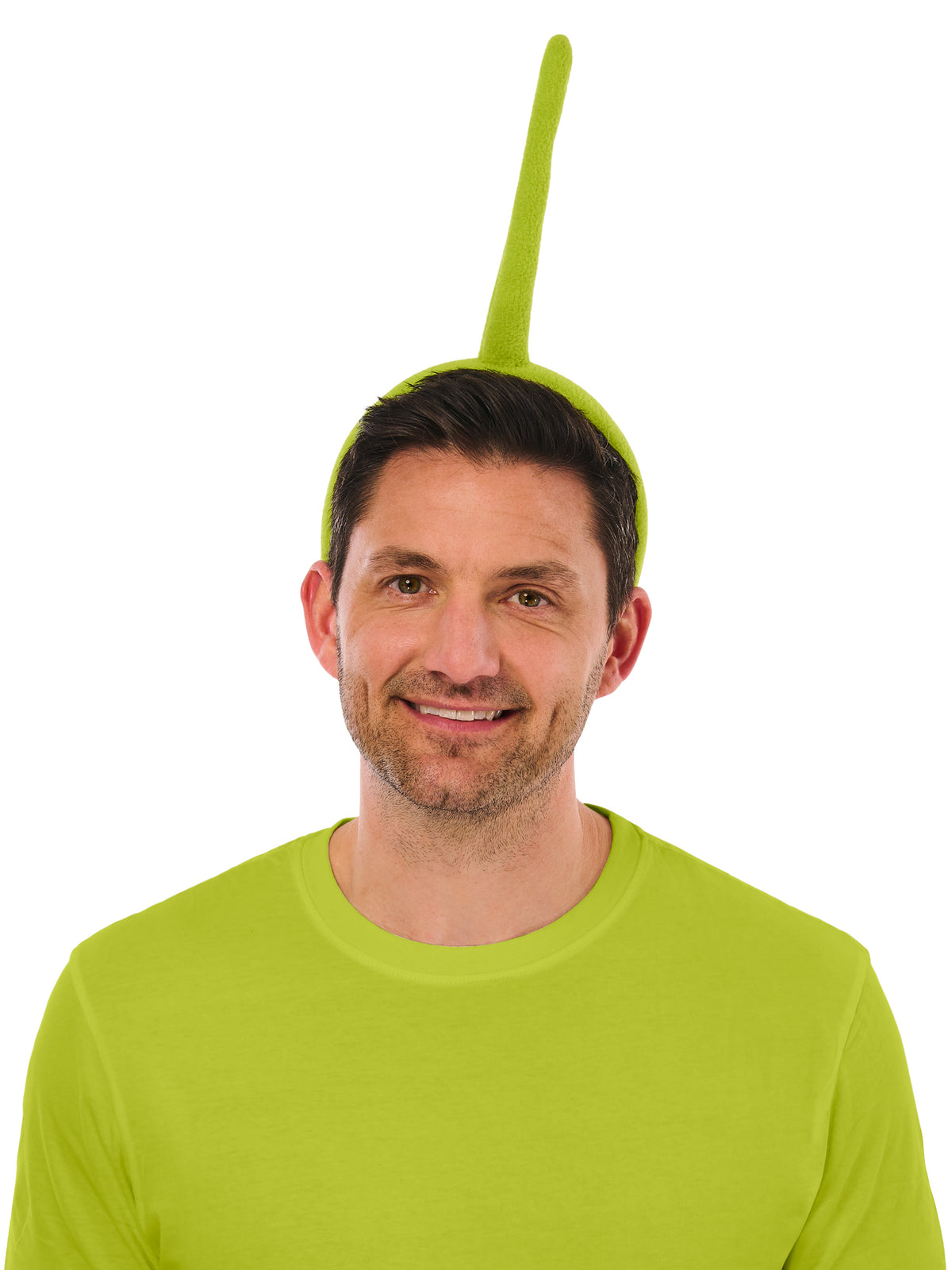 Teletubbies Adult Deluxe Plush Dipsy Headband Green 4