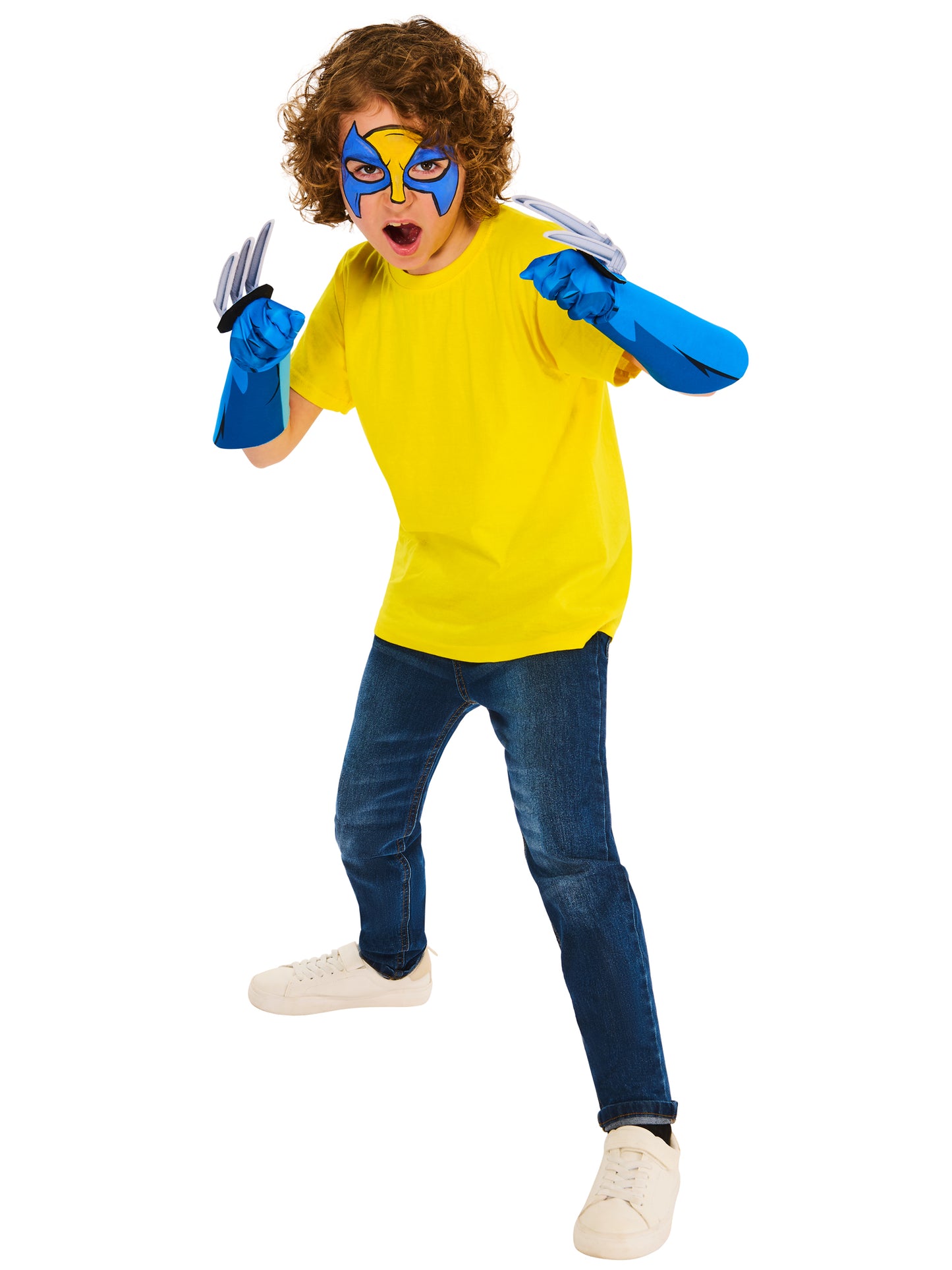 Foam Wolverine Claws on Gloves 3