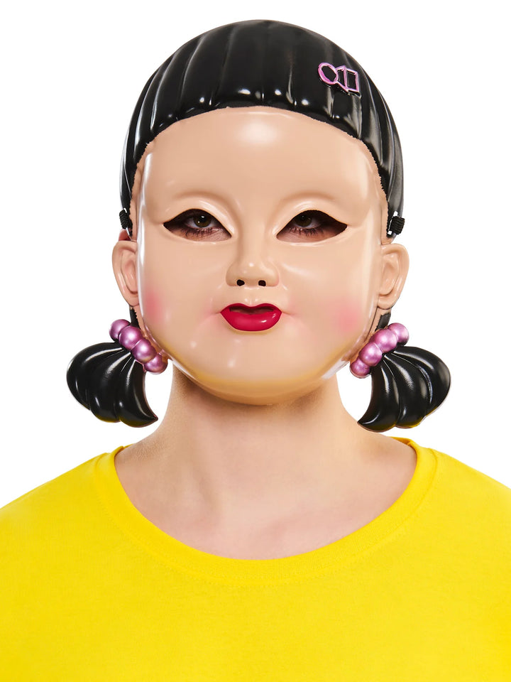 Squid Games Girl Doll Mask