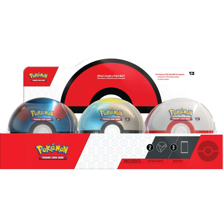 Pokémon TCG Poké Ball Tin 2024 Assorted product image