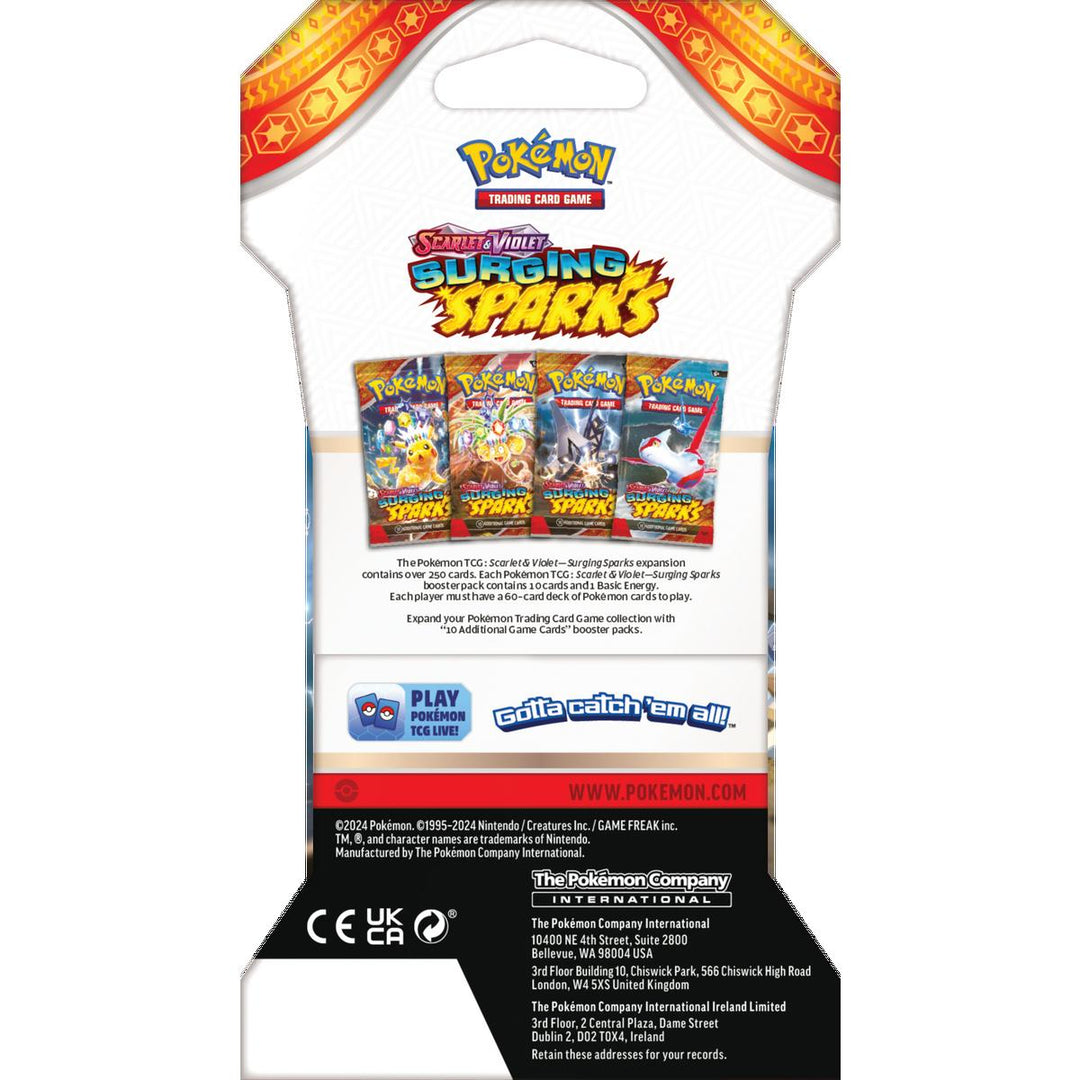 Pokémon TCG Scarlet & Violet Surging Sparks Booster Pack product image 5
