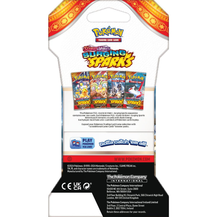Pokémon TCG Scarlet & Violet Surging Sparks Booster Pack product image 5