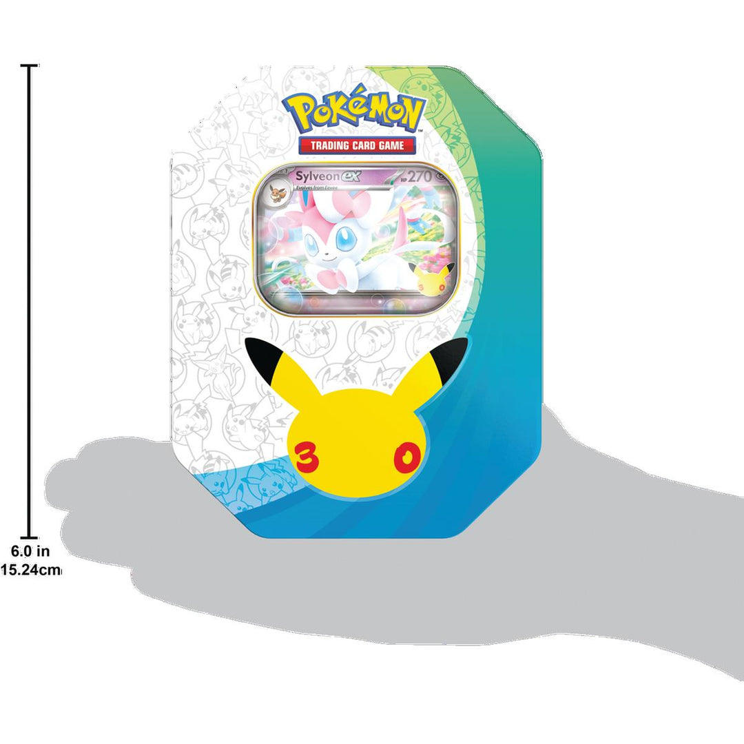 Pokémon TCG 30th Celebration Sylveon ex Tin Card Game product image 3