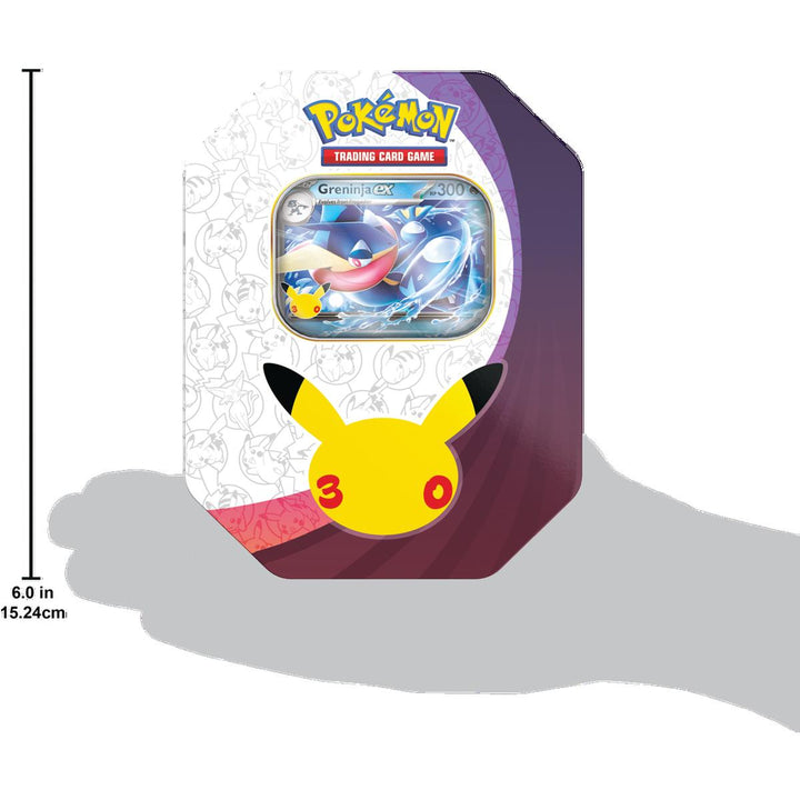 Pokémon TCG 30th Celebration Greninja ex Tin Card Game product image 3