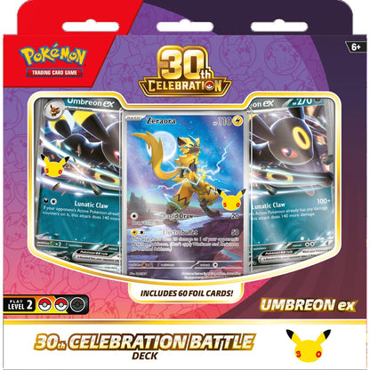Pokemon TCG 30th Celebration Battle Deck Assortment Card Game product image