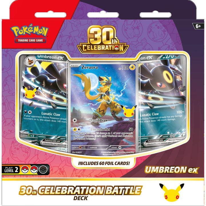 Pokemon TCG 30th Celebration Battle Deck Assortment Card Game product image