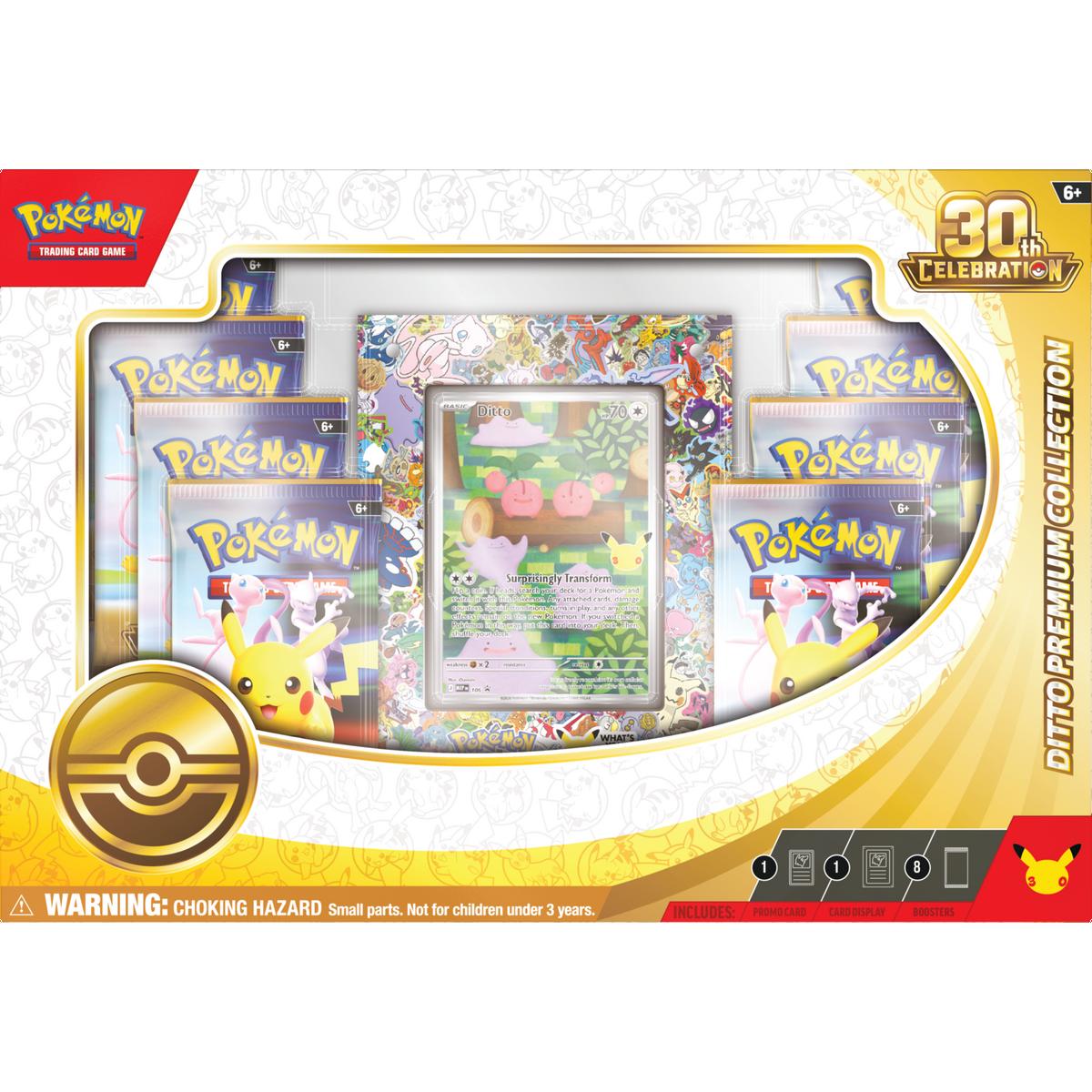 Pokemon TCG 30th Celebration Ditto Premium Collection Card Game product image