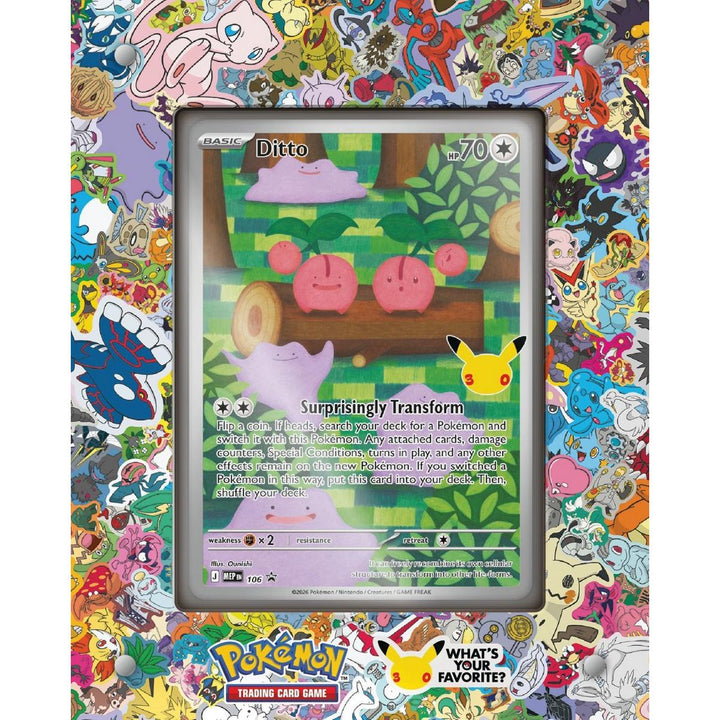 Pokemon TCG 30th Celebration Ditto Premium Collection Card Game product image 4