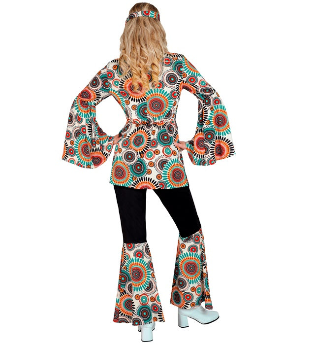 The 60S Fashion - Vintage  Shirt, Pants, Headband 