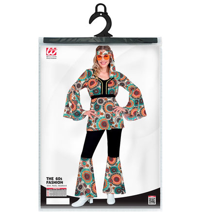 The 60S Fashion - Vintage  Shirt, Pants, Headband 