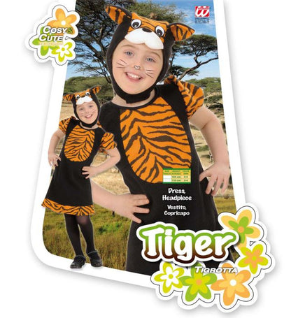 Tiger Costume for Girls Image 2
