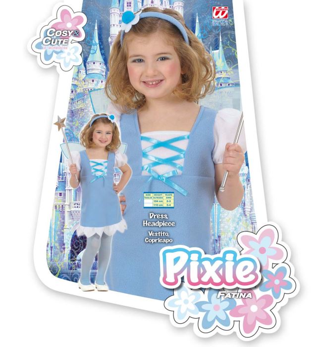Blue Pixie Costume for Girls Image 3
