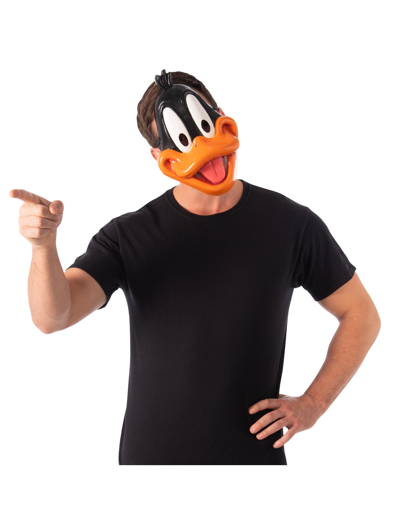 Daffy Duck 1/2 Mask Space Jam New Legacy One Size 2