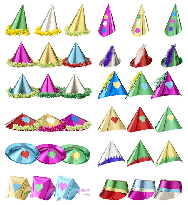 Medium Metallic Hat Display Box - Various Styles And Colors Ass.