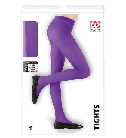 Purple Pantyhose 40 Den