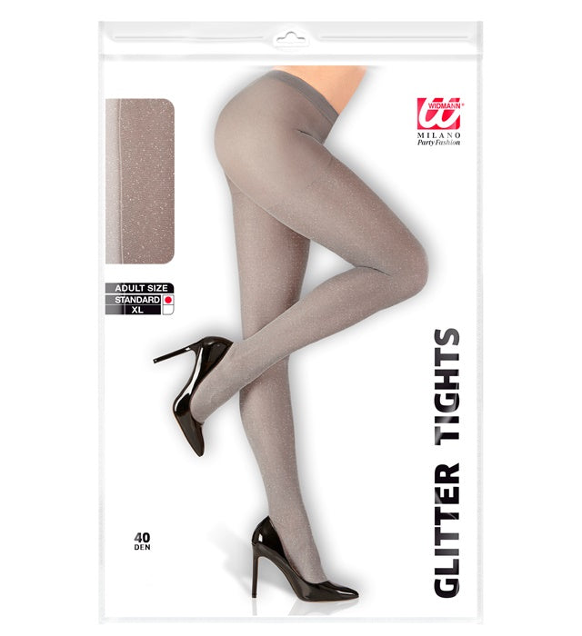 Pantyhose Shimmering Silver 40 Den