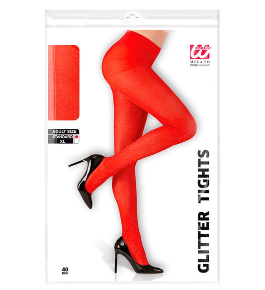 Pantyhose Shimmering Red 40 Den