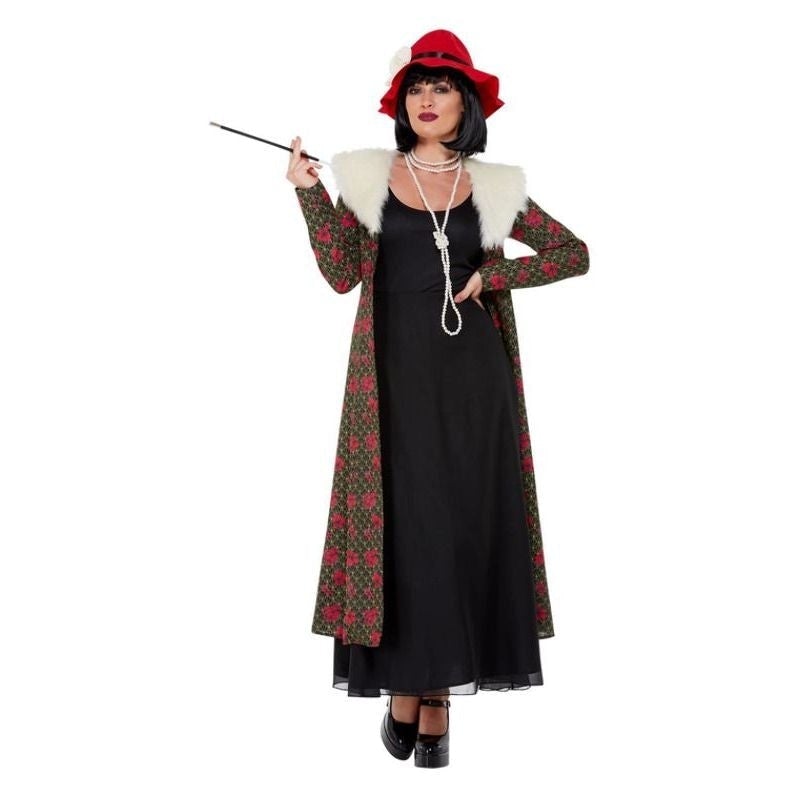 20s Gangsters Moll Costume Adult Black_2