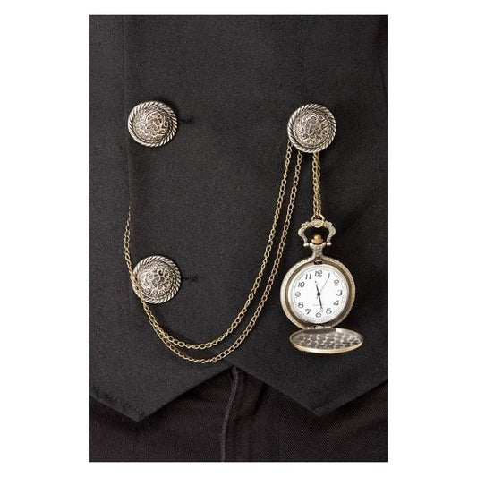 20s Pocket Fob Watch Adult Gold Silver 1