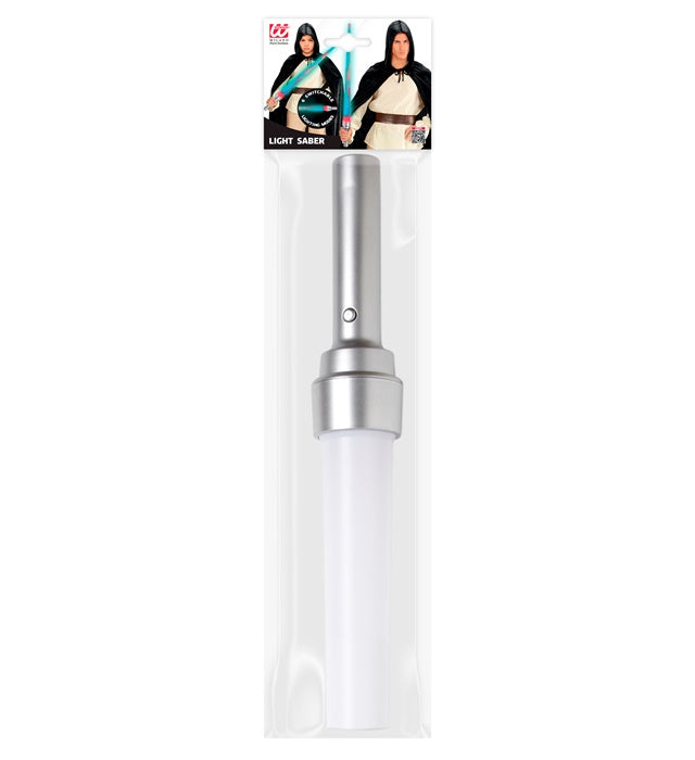 Extendable Light Saber 90 Cm - 4 Light Functions  Fast Flashing Color Changing Light, Fade-In Fade-Out Color Changing Light, Steady White Light, Fast Flashing Red-Green-Blue Light 
