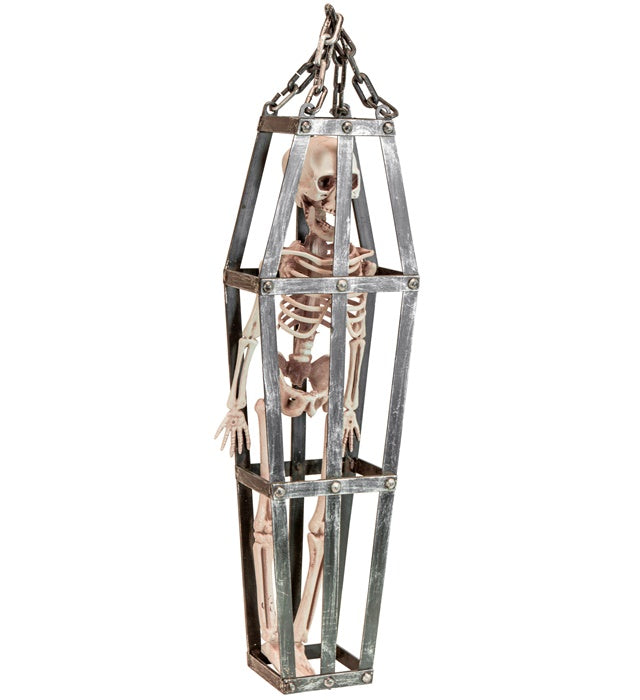 Caged Skeleton 50 Cm 