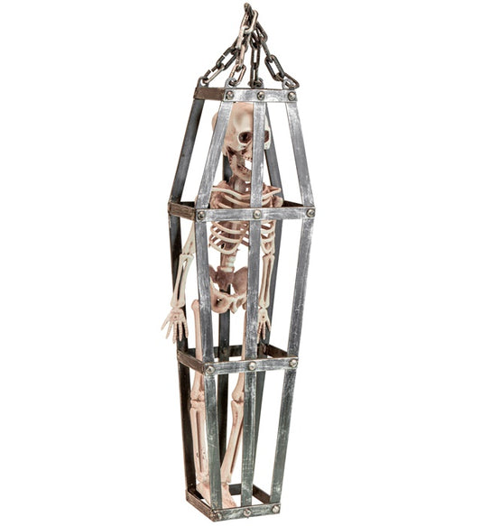 Caged Skeleton 50 Cm 
