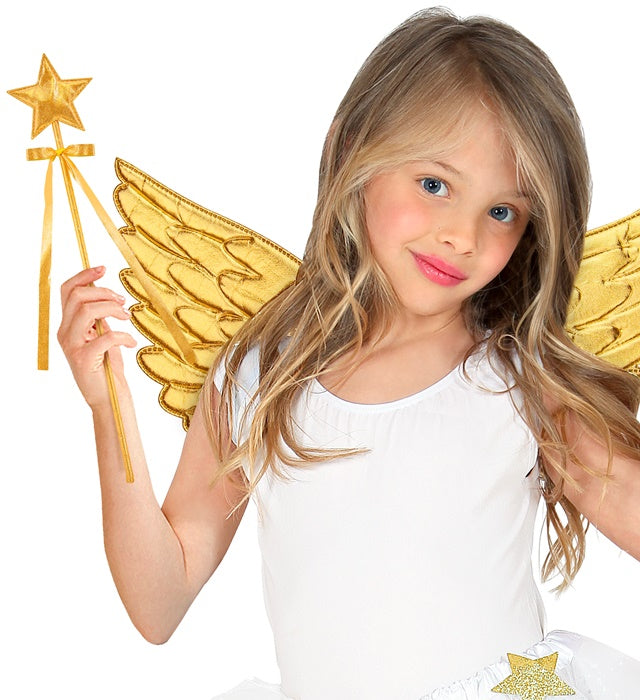 Gold Fairy Wand 39,5 Cm