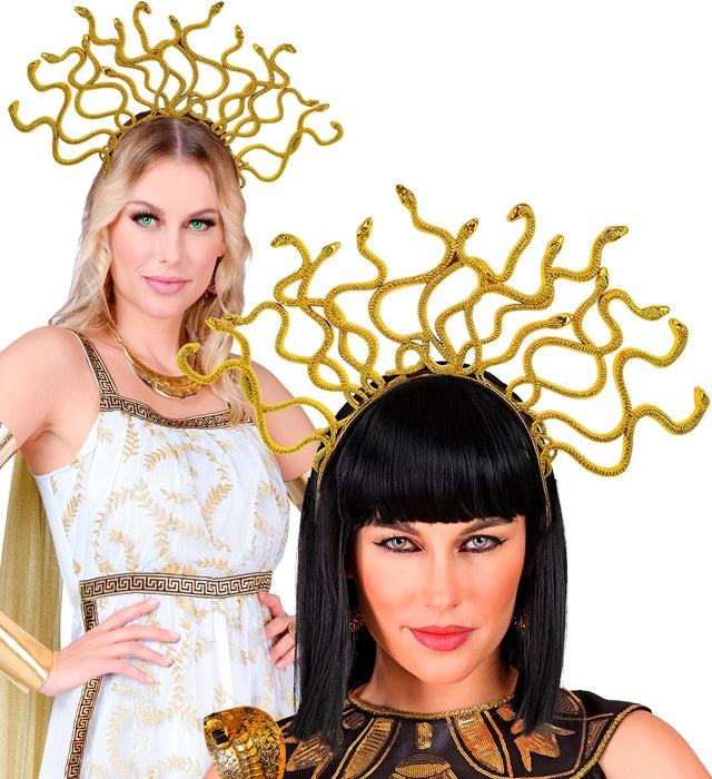 Gold Medusa Headband