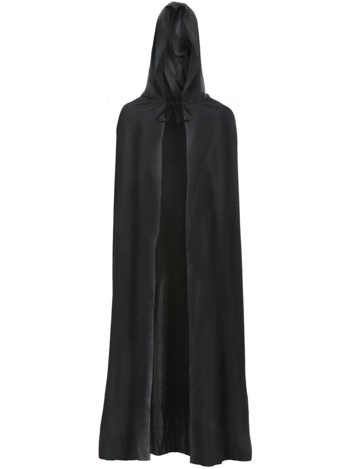 Hooded Vampire Cape Black Adult Costume Accessory 3