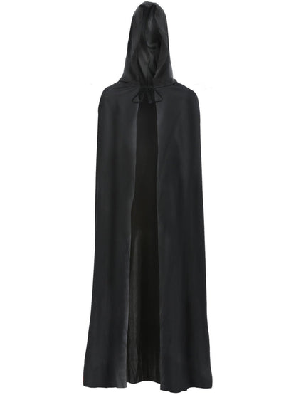 Hooded Vampire Cape Black Adult Costume Accessory 3