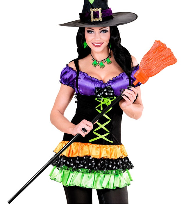 Witch Broom Plastic - 122 Cm