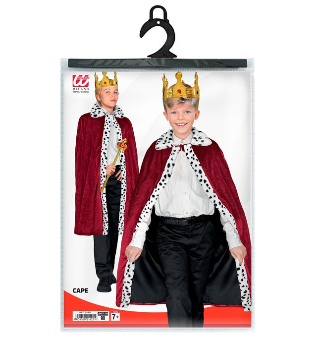 Burgundy Royal Cape 90 Cm