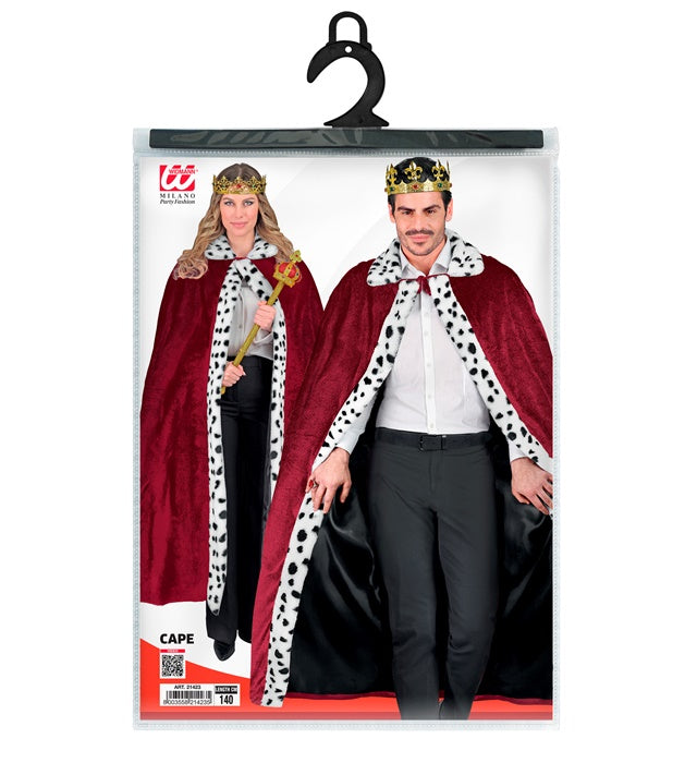 Burgundy Royal Cape 140 Cm