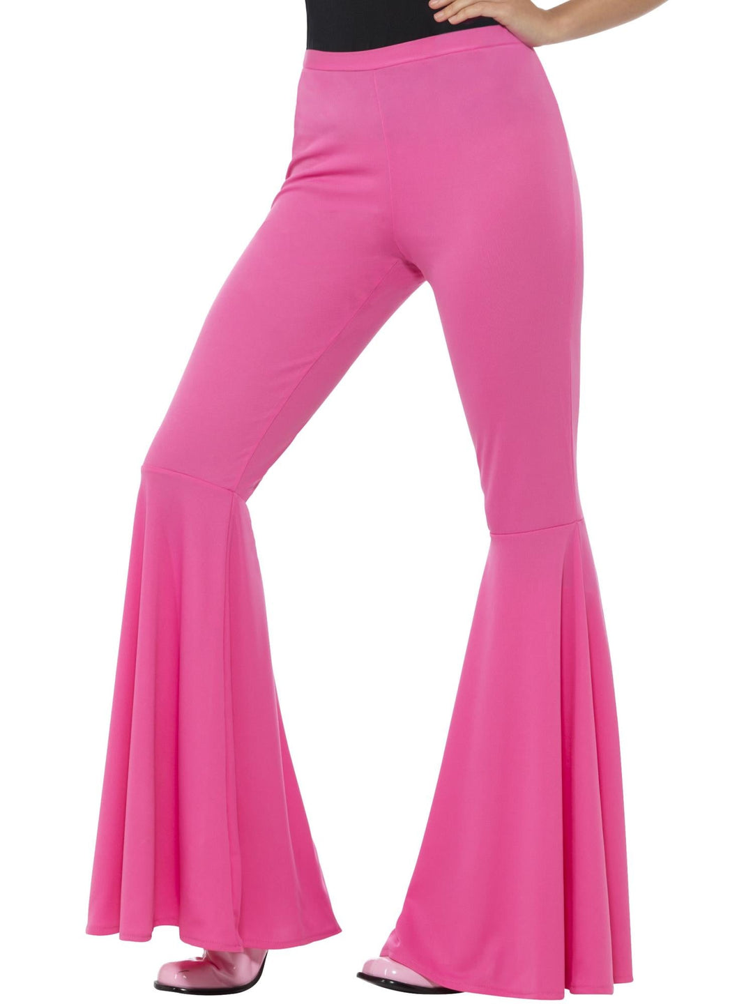 Flared Trousers Ladies Pink