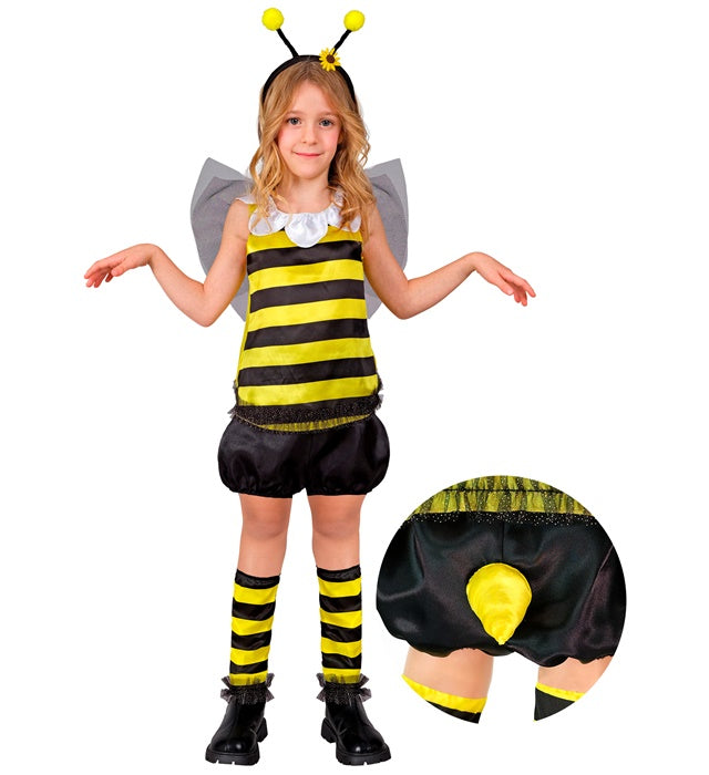 Bee  Top, Shorts, Leg Warmers, Wings, Antennas 