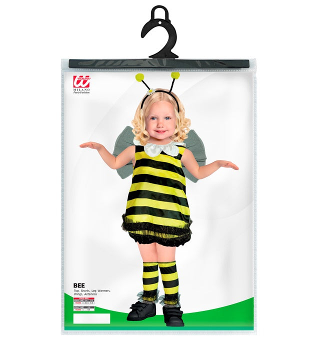 Bee  Top, Shorts, Leg Warmers, Wings, Antennas 
